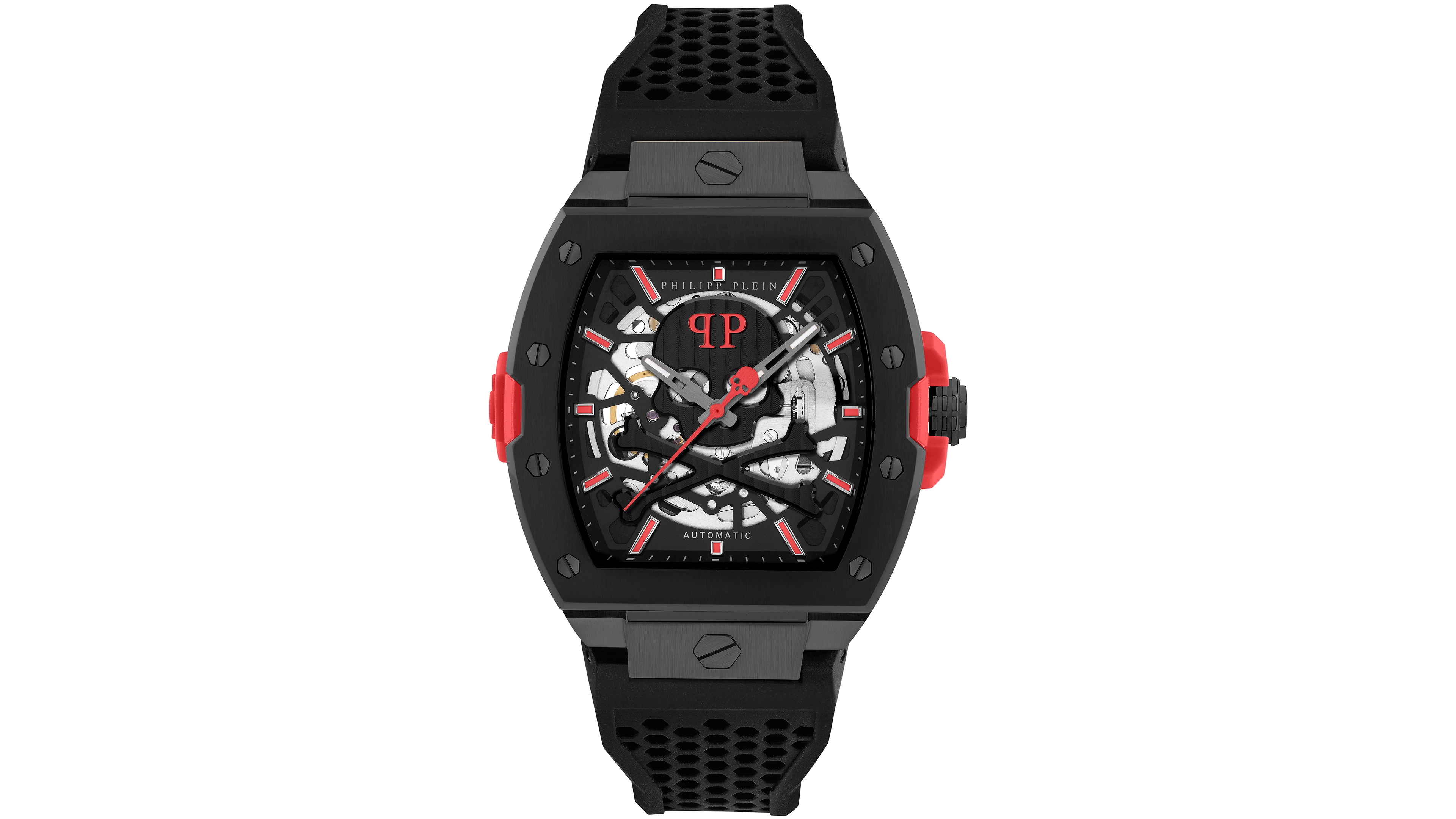 Philipp Plein Men's The Keleton 2.0 Ip Black Stainless Steel Bracelet Watch, 44mm