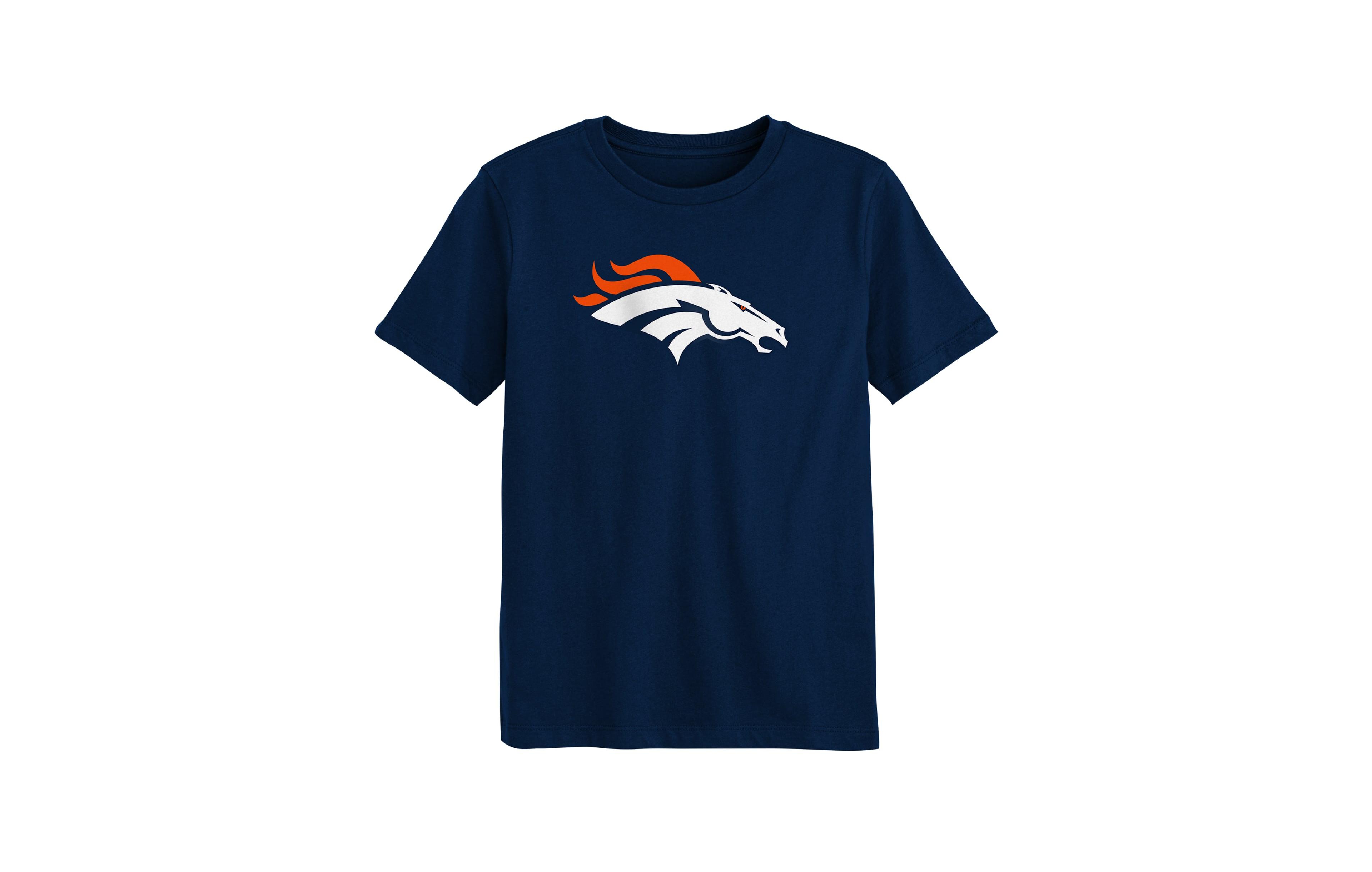 Preschool Outerstuff Navy Denver Broncos Primary Logo T-Shirt
