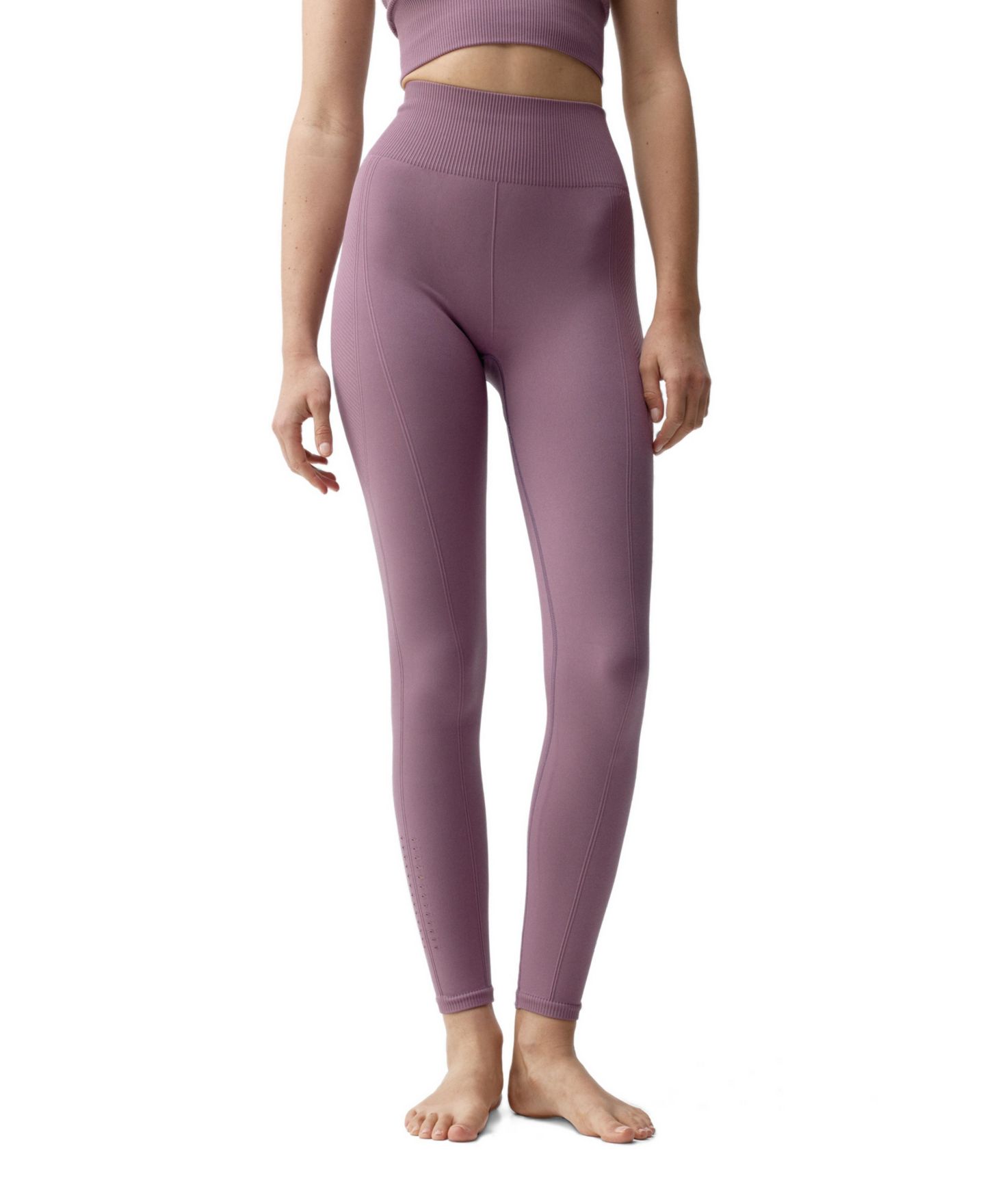 Женские леггинсы Born Living Yoga India Seamless High Rise Sport, цвет: Amatista — фото 1