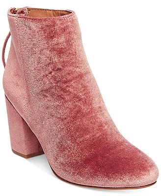 taryn block heel bootie steve madden