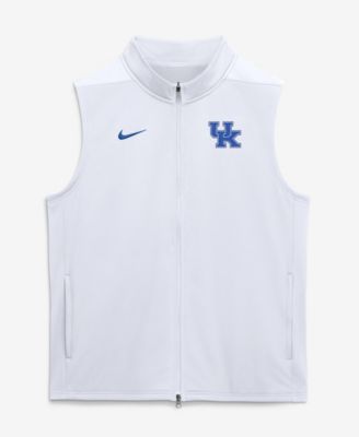 Men's White Kentucky Wildcats Primetime Victory Therma-FIT Full-Zip Vest