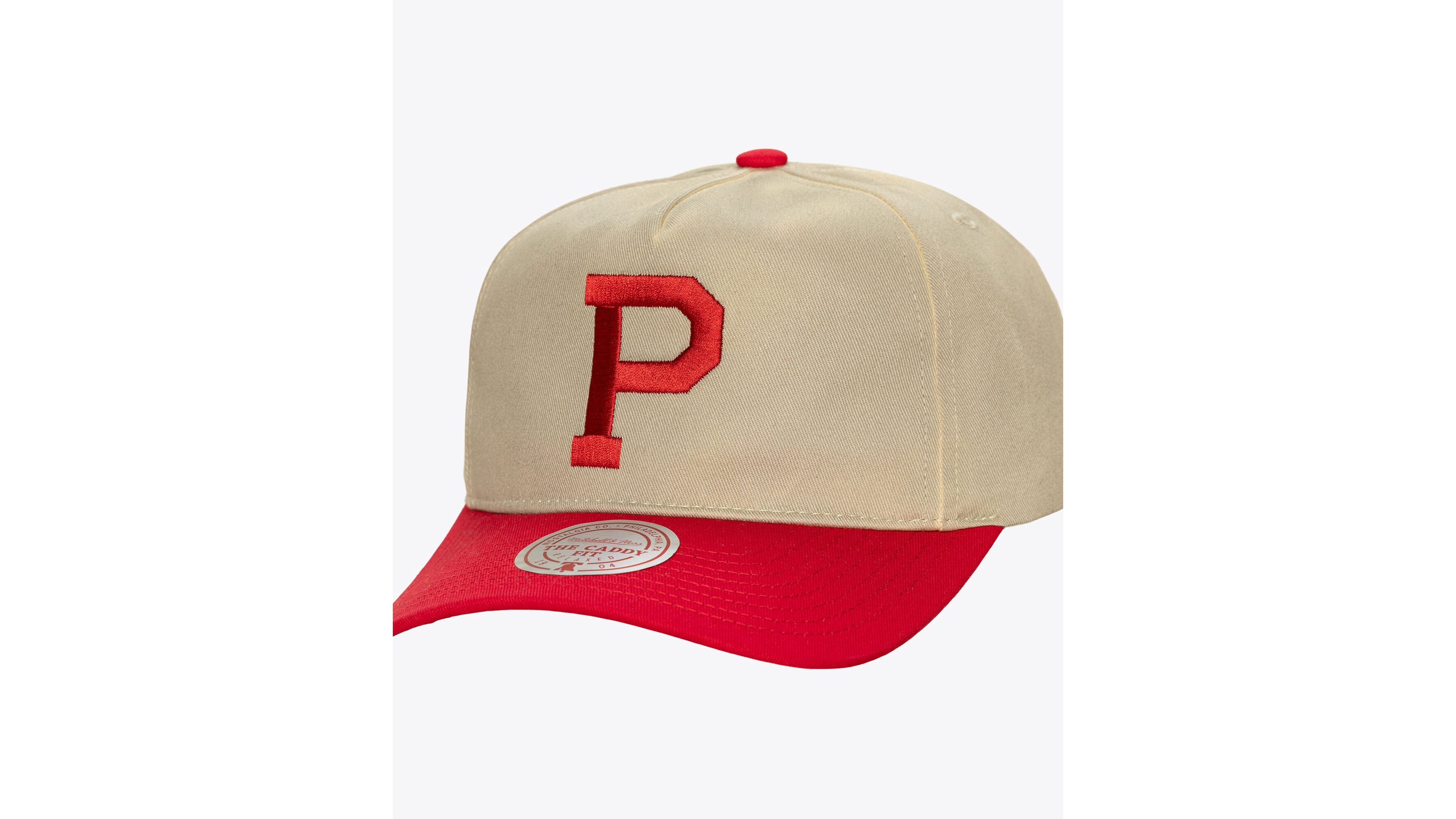 Mitchell & Ness Men's Cream Philadelphia Phillies Retro Roots Deadstock Cooperstown Snapback Hat