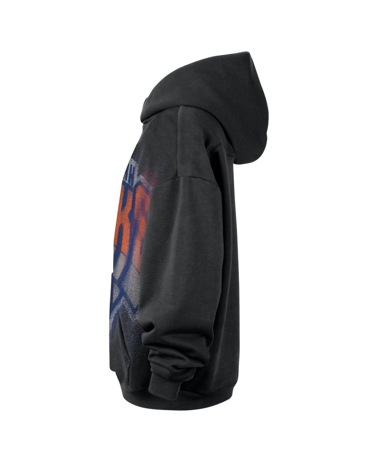 Мужское худи Nike Black New York Knicks 2026 Standard Issue Practice Icon Fleece Pullover — фото 4