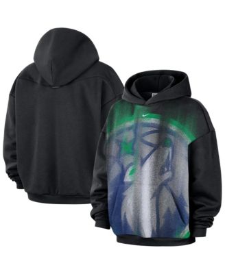 Men's Black Minnesota Timberwolves 2026 Standard Issue Practice Icon Fleece Pullover Hoodie