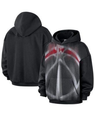 Men's Black Washington Wizards 2026 Standard Issue Practice Icon Fleece Pullover Hoodie