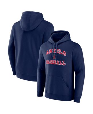 Men's Navy Los Angeles Angels Heart & Soul Hoodie