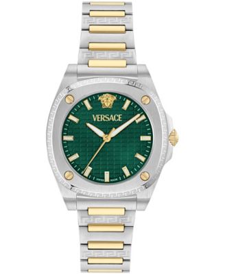 Women's Greca Pulse Two Tone Bracelet Watch, 36mm