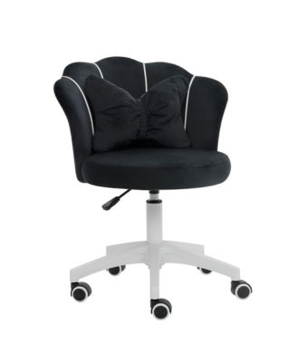 Velvet Office Chair, 360 Swivel Adjustable Height Task Chair