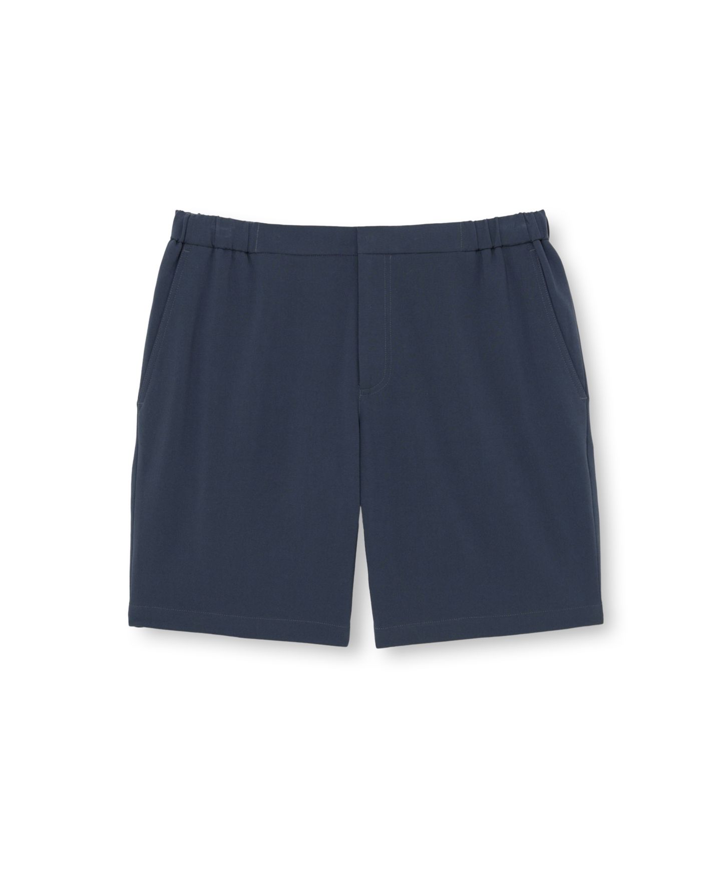 Мужские шорты REISS Deck Slim-Fit Drawstring Stretch Chino, цвет: Синий — фото 5