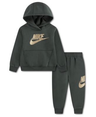 Boys' 2T-7 Fleece Logo Hoodie and Sweatpants, 2-Piece Set