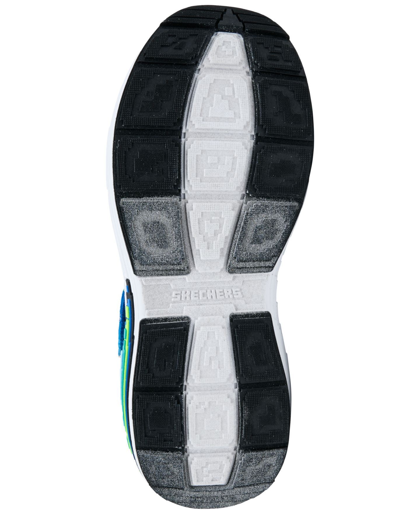 Кроссовки Skechers Mega-Craft 4K Slip-On Low-Top Sneakers from Finish Line для мальчиков, цвет: Синий / Лаймовый — фото 6