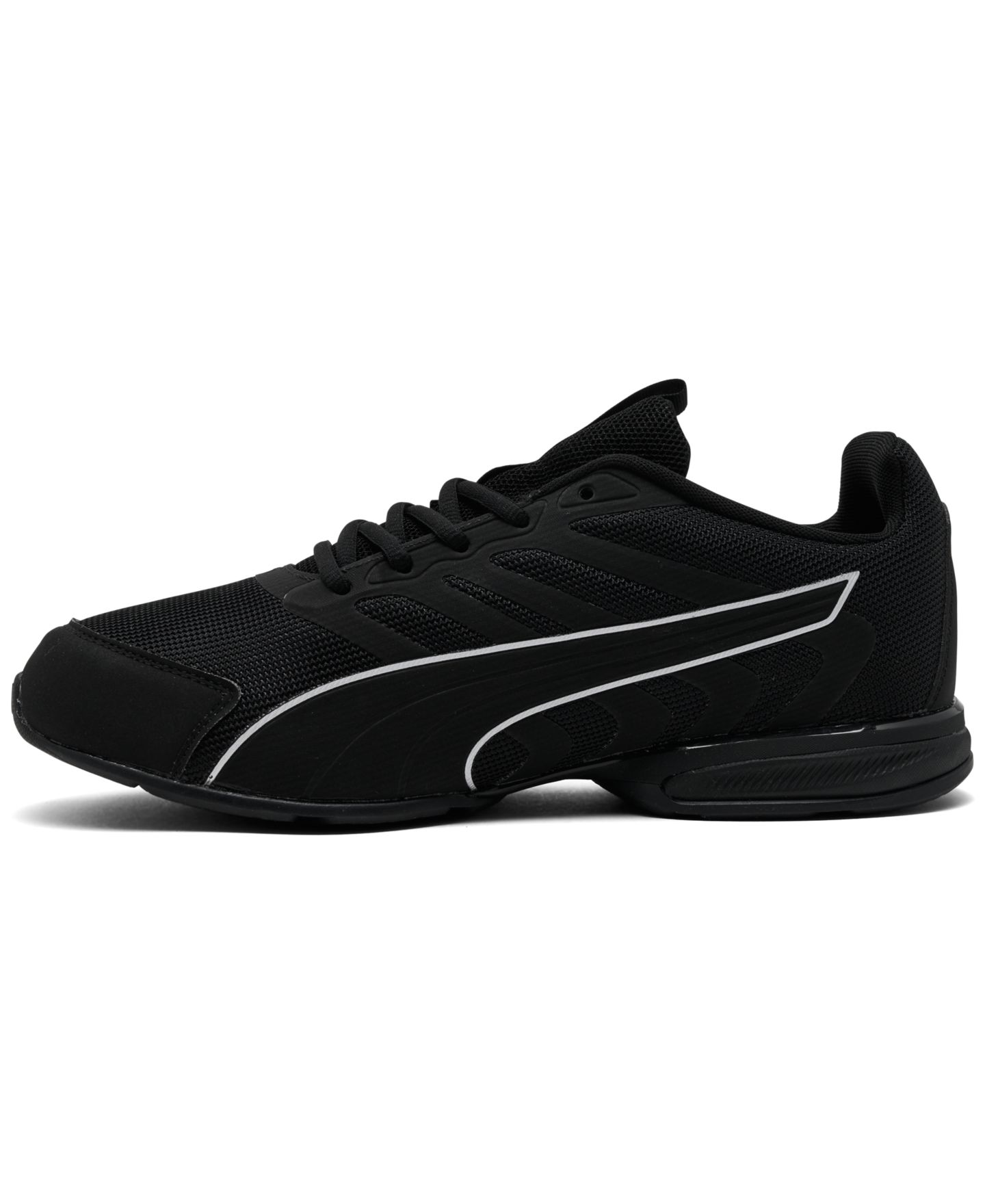 Мужские кроссовки Puma Electro Casual Low-Top, цвет: Чёрный / Серебристый — фото 3
