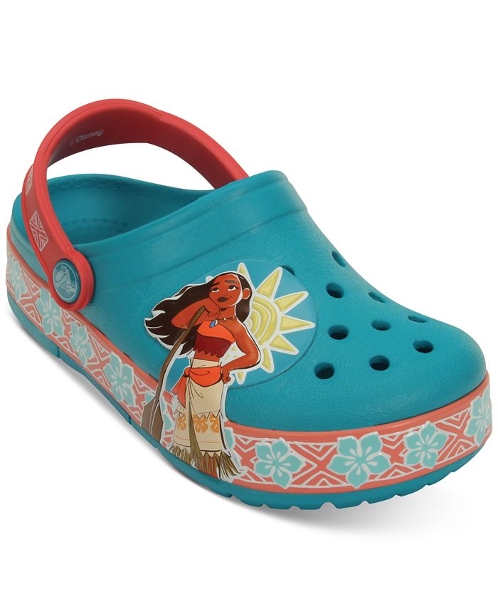 Crocs CrocsLights Moana Clogs, Toddler Girls & Little Girls - Macy's