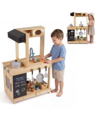 Wooden Stove Mud Kitchen, Ages 3+
