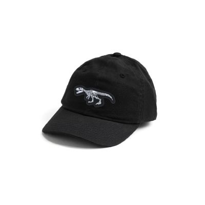 Boys Dinosaur Skeleton Patch Halloween Baseball Hat