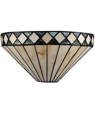 Tiffany Wall Sconces Stained Glass Vintage Mission Style Wall Mounted Light