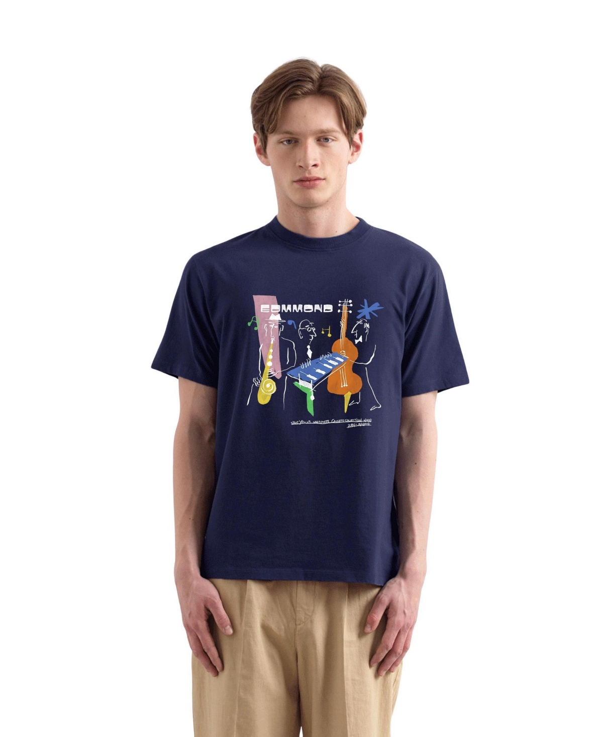 Edmmond Studios Men's Cassette Graphic Relaxed-Fit T-Shirt