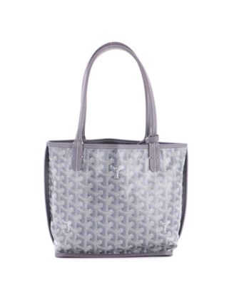 Mini Anjou Reversible Tote Coated Canvas