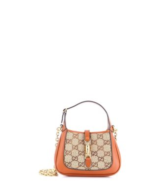 Mini Jackie 1961 Chain Hobo Crystal Embellished GG Canvas