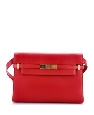 Medium Manhattan Shoulder Bag Leather