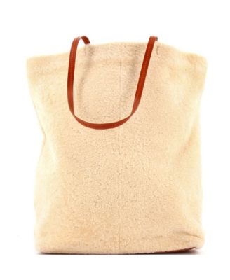 North South Tote Shearling