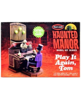 Haunted Manor Play it Again, Tom Skill 2 Glow-in-the-Dark 1/12 Scale 62-Piece Building Set, Ages 10+
