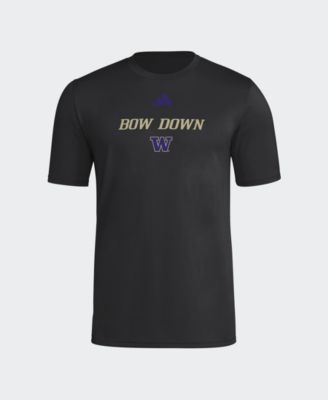 Men's Black Washington Huskies Locker Slogan Football Pre-Game T-Shirt