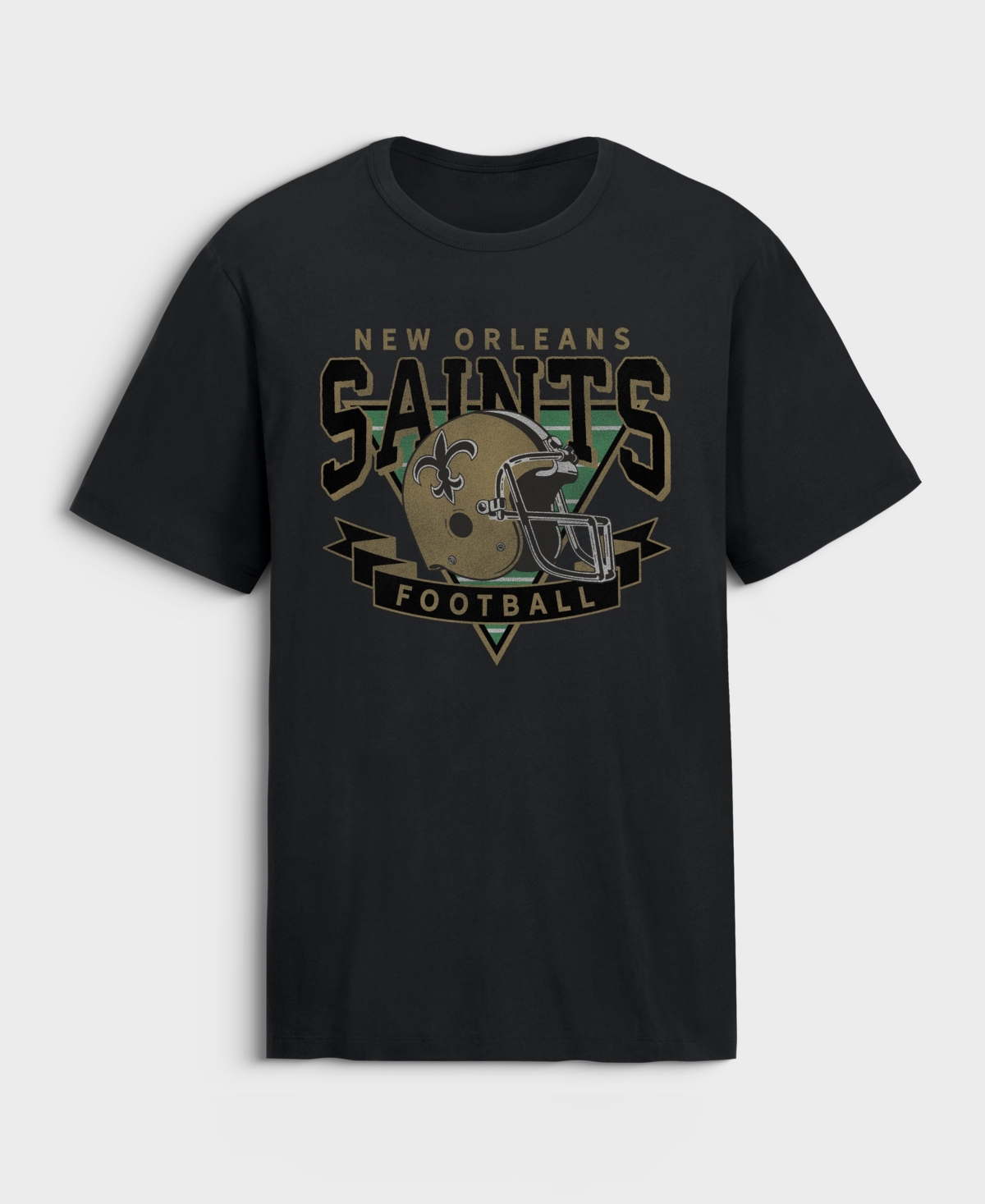 Fanatics Men's New Orleans Saints Old Fashion Rushing Legacy Classic-Fit T-Shirt - Black
