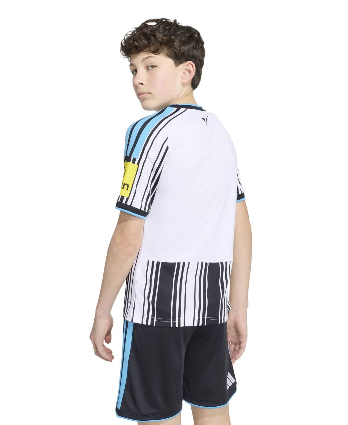 Детский топ adidas White Newcastle United Home 2026/27 Replica Jersey — фото 2