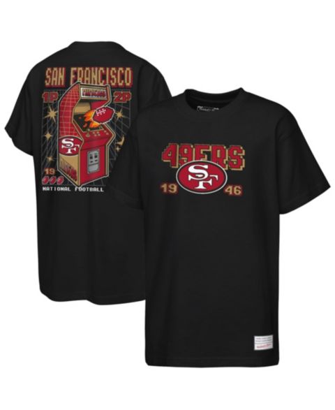 Детская футболка Mitchell & Ness Black San Francisco 49ers Retro Arcade