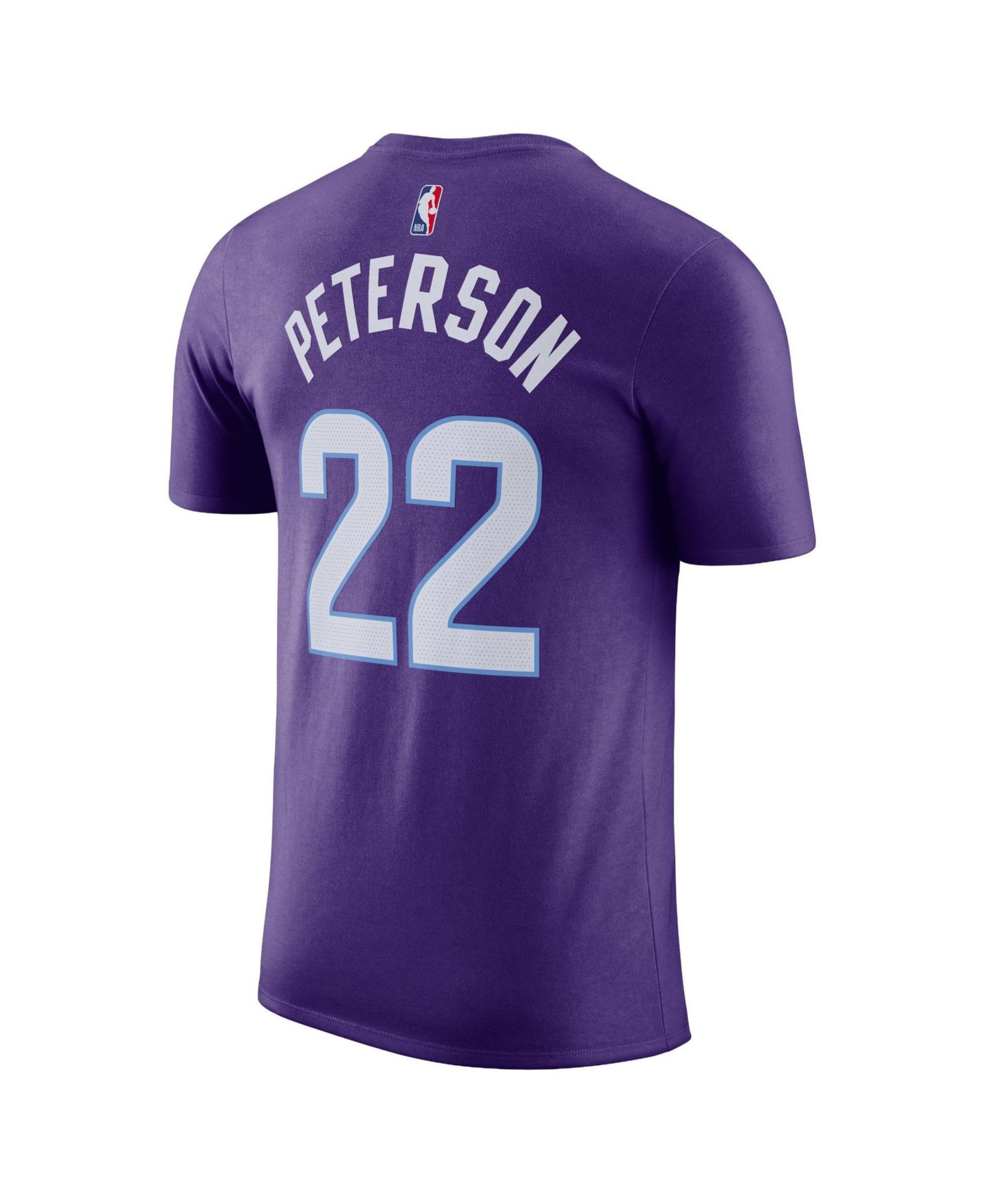 Футболка Nike Darryn Peterson Purple Utah Jazz Icon Edition Name & Number — фото 3