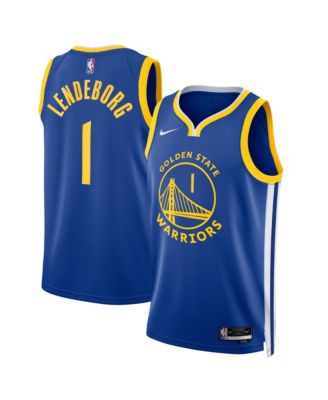 Men's and Women's Golden State Warriors Yaxel Lendeborg Icon Edition Sleeveless Jersey