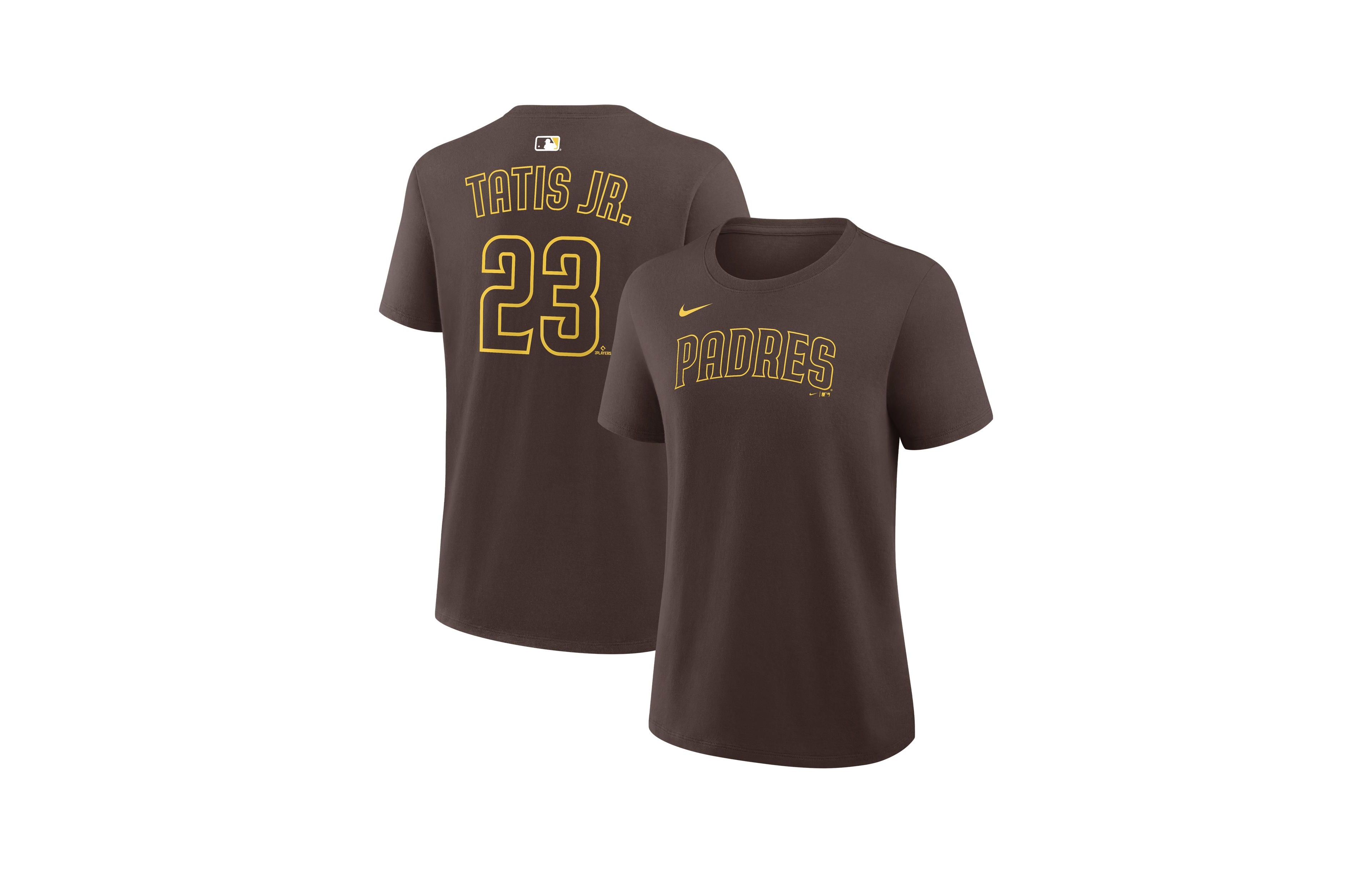 Nike Women's San Diego Padres Fernando Tatis Jr. Name & Number T-Shirt