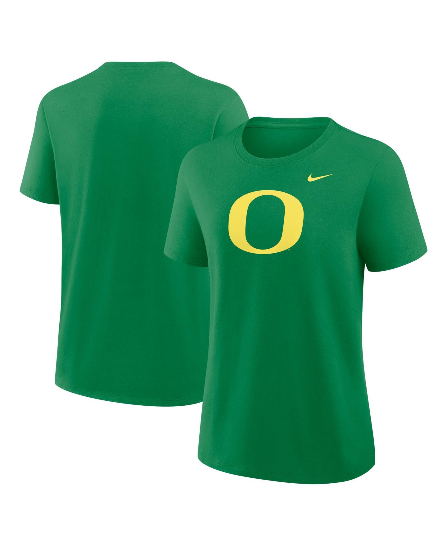 Женская футболка Nike Green Oregon Ducks Primary Logo — фото 1