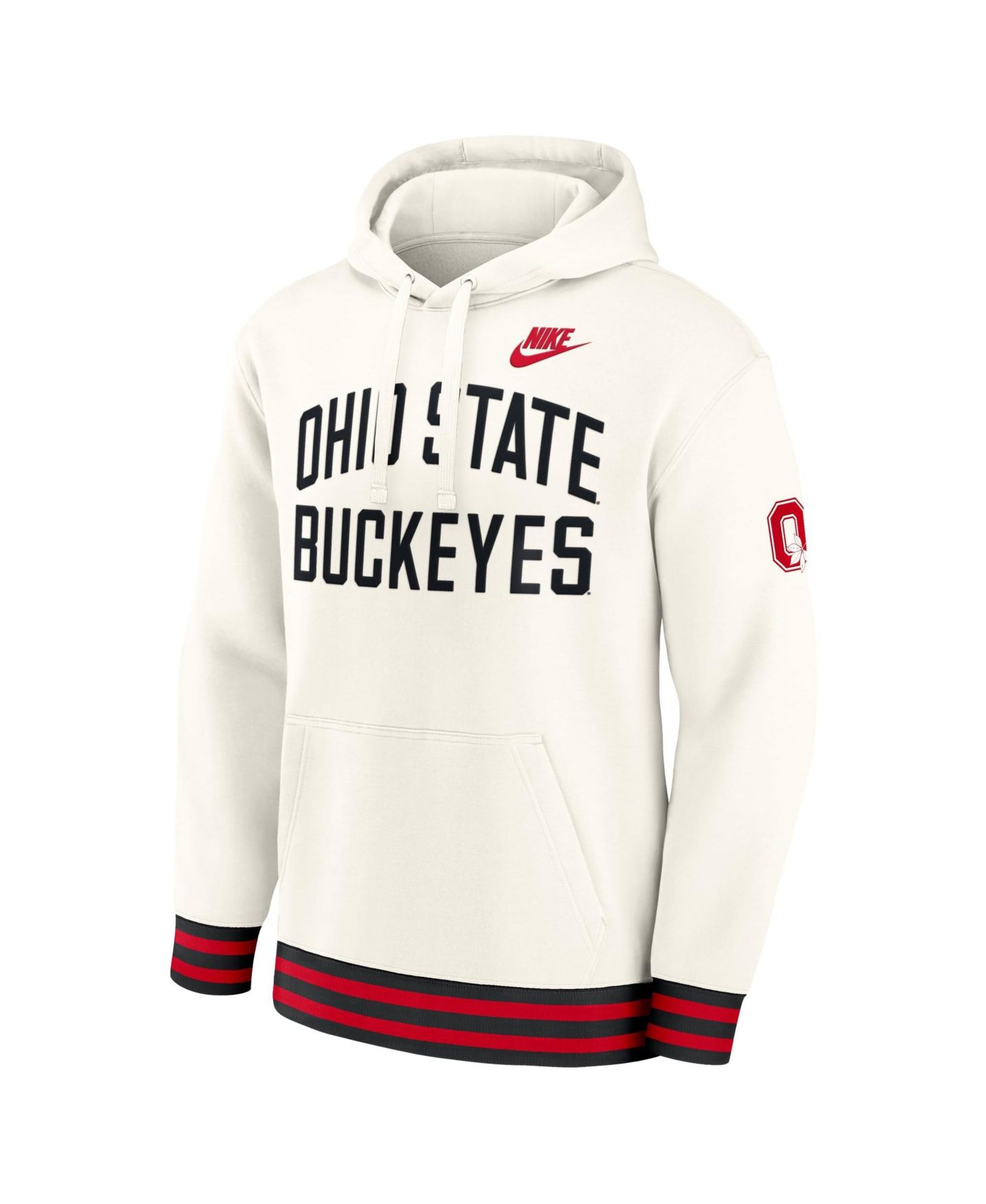 Мужское худи Nike Ohio State Buckeyes Legacy Retro, Cream — фото 2