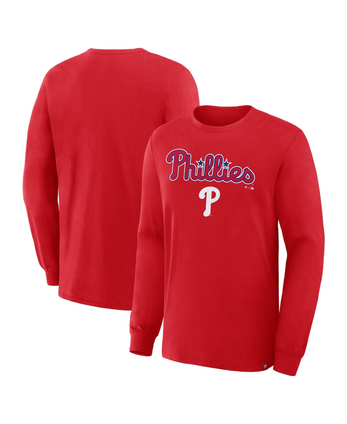 Fanatics Men's Lock-Up Legacy Philadelphia Phillies Long Sleeve Crewneck T-Shirt