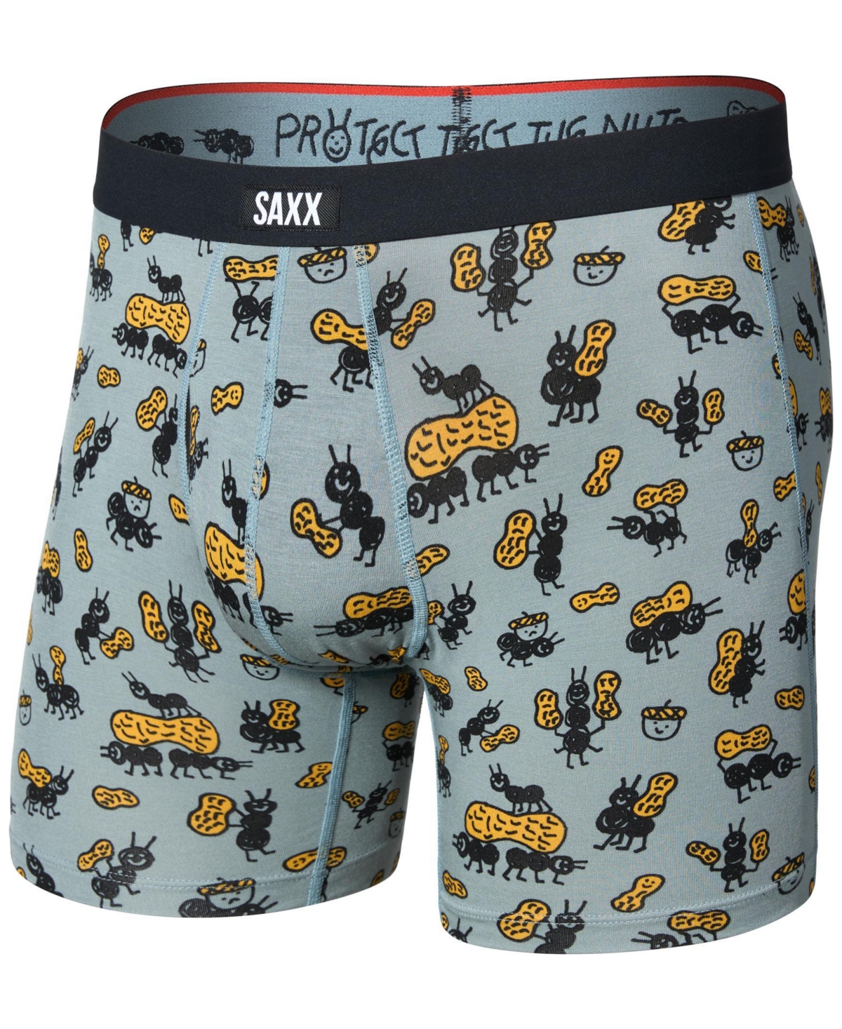 Saxx Men's Vibe Xtra Fly No-rideup Leg Boxer Brief In Multi