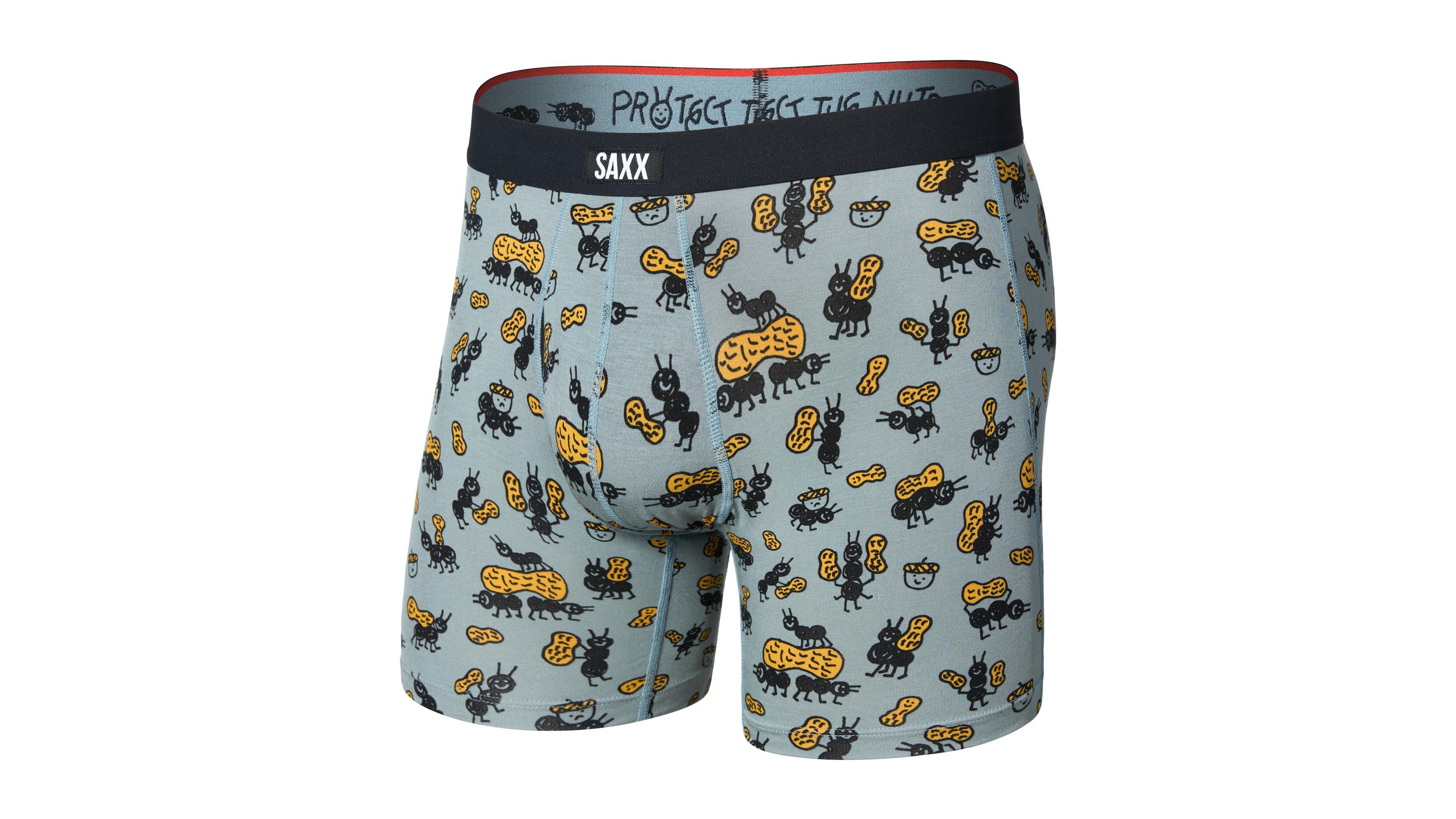 Saxx Men's Vibe Xtra Fly No-RideUp Leg Boxer Brief