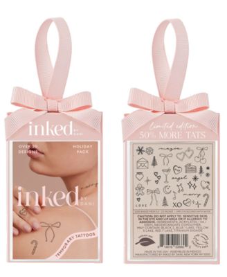 Holiday Ornament Temporary Tattoos