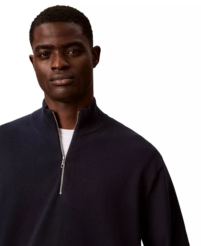 Men's Supima Cotton 1/4 Zip Sweater - thumbnail 9