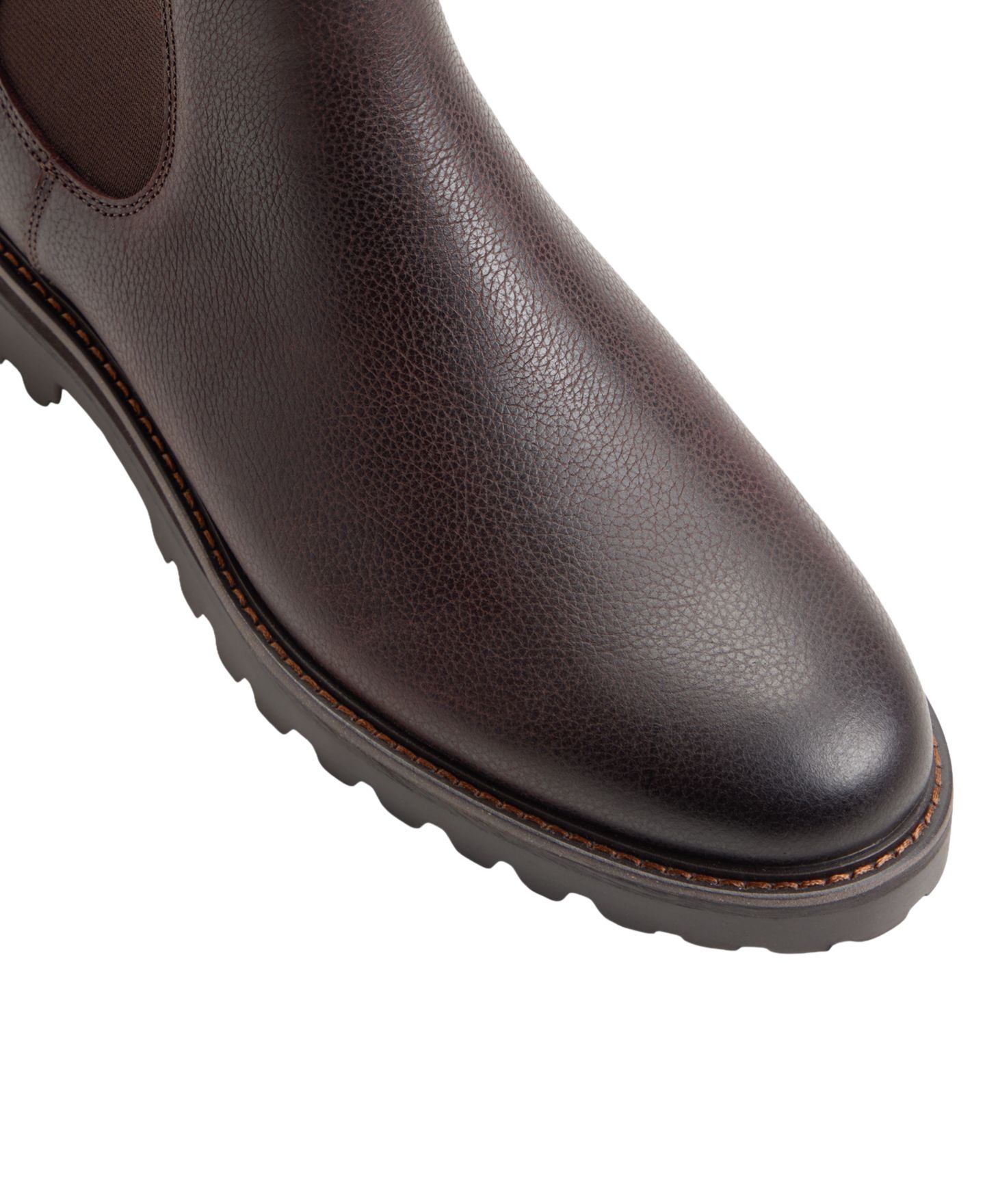 Мужские ботинки ALDO Hayton Leather Ankle, цвет: Коричневый — фото 4