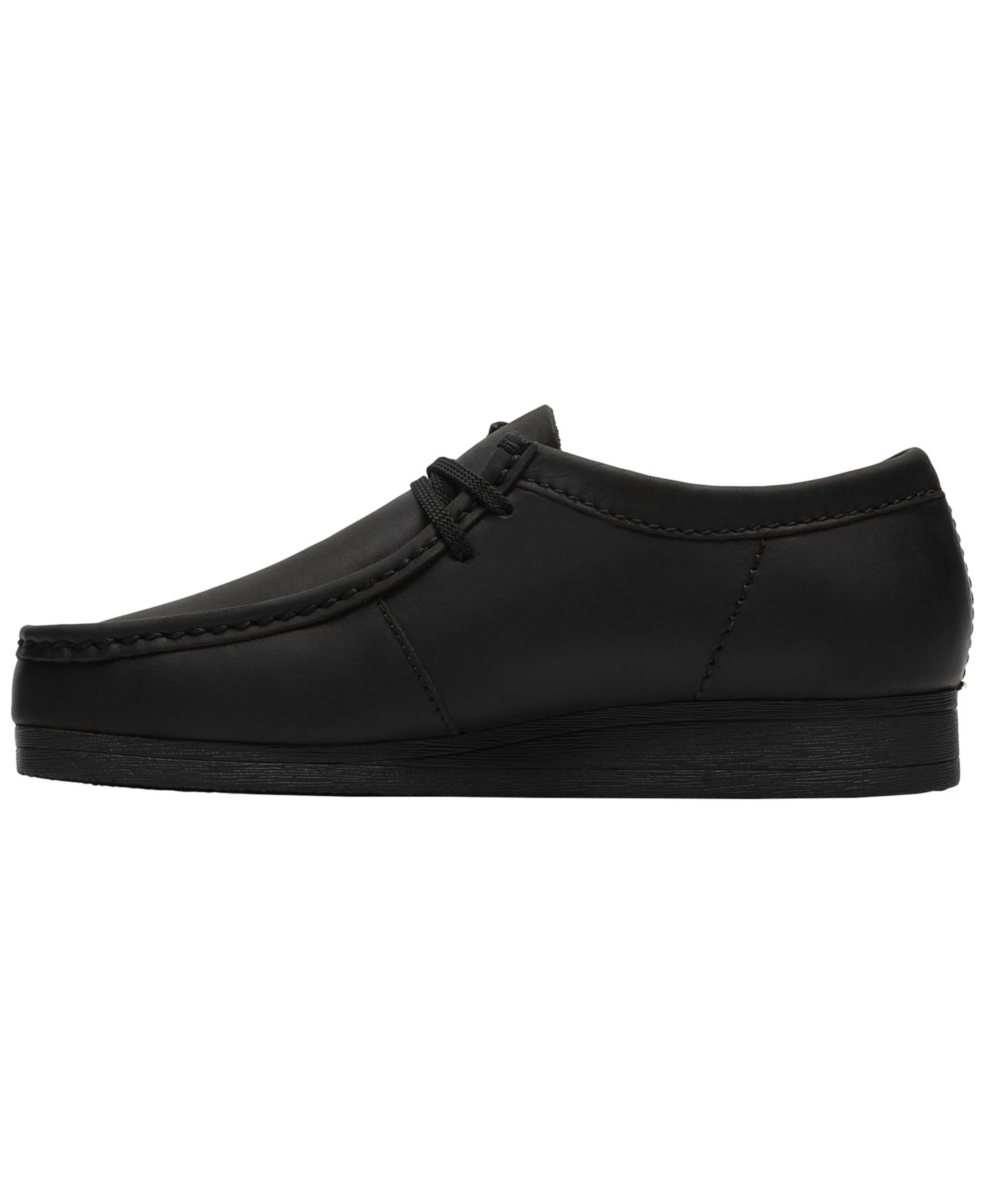 Мужские ботинки Clarks Wallaston Moc Toe Casual, цвет: Чёрный — фото 3