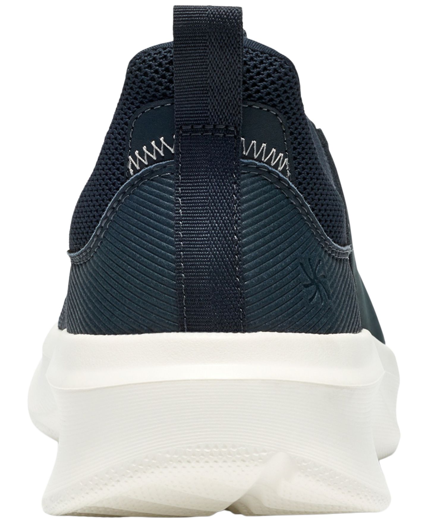 Мужские кроссовки Clarks Solevana Easy Cloud Steppers Low-Top Easy-On/Easy-Off, цвет: Тёмно-синий — фото 4