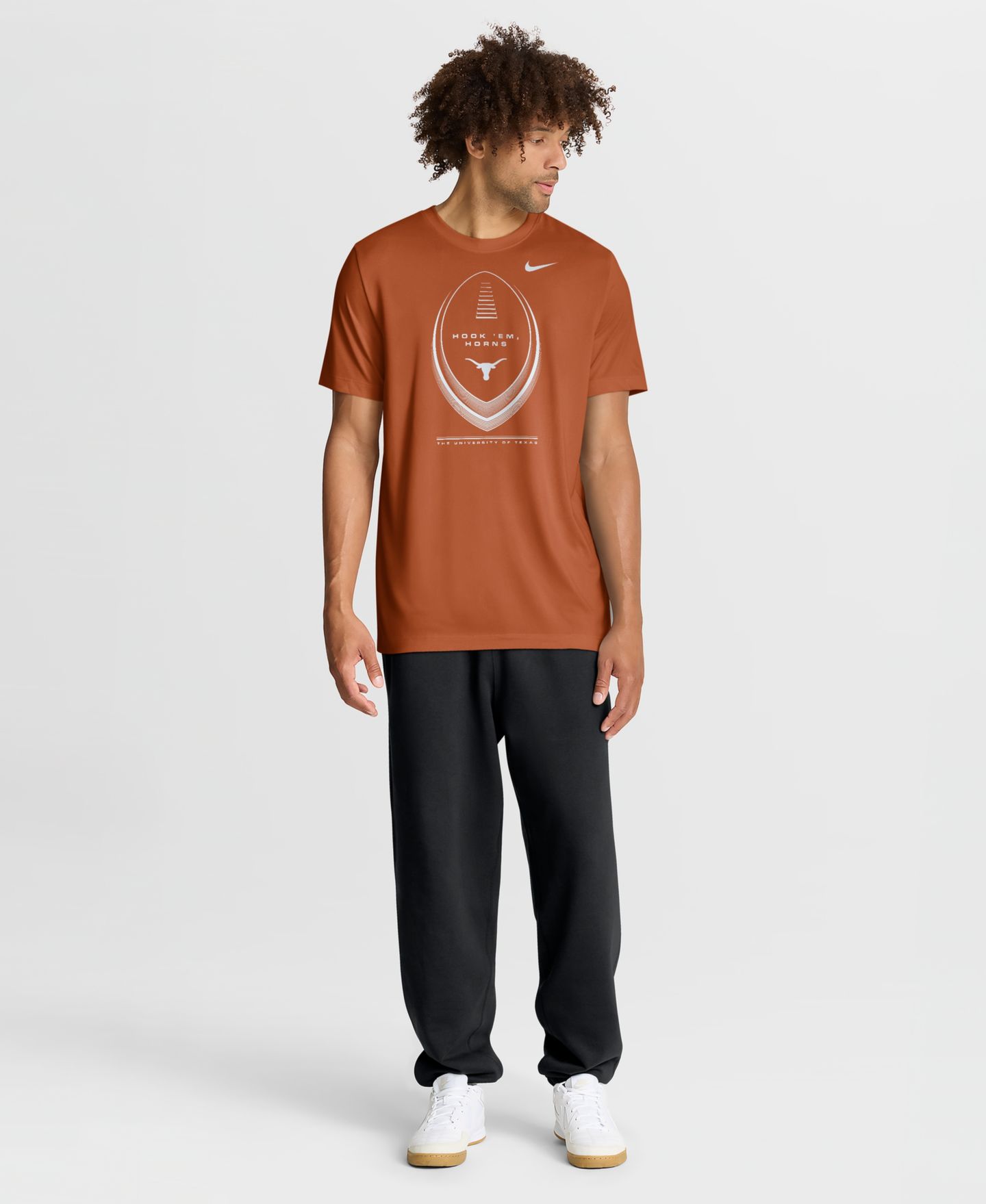 Мужская футболка Nike Texas Orange Texas Longhorns Primetime Legend Football Icon Dri-FIT — фото 2
