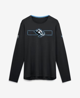 Men's Black Utah Mammoth Authentic Pro Rink Tech Long Sleeve T-Shirt