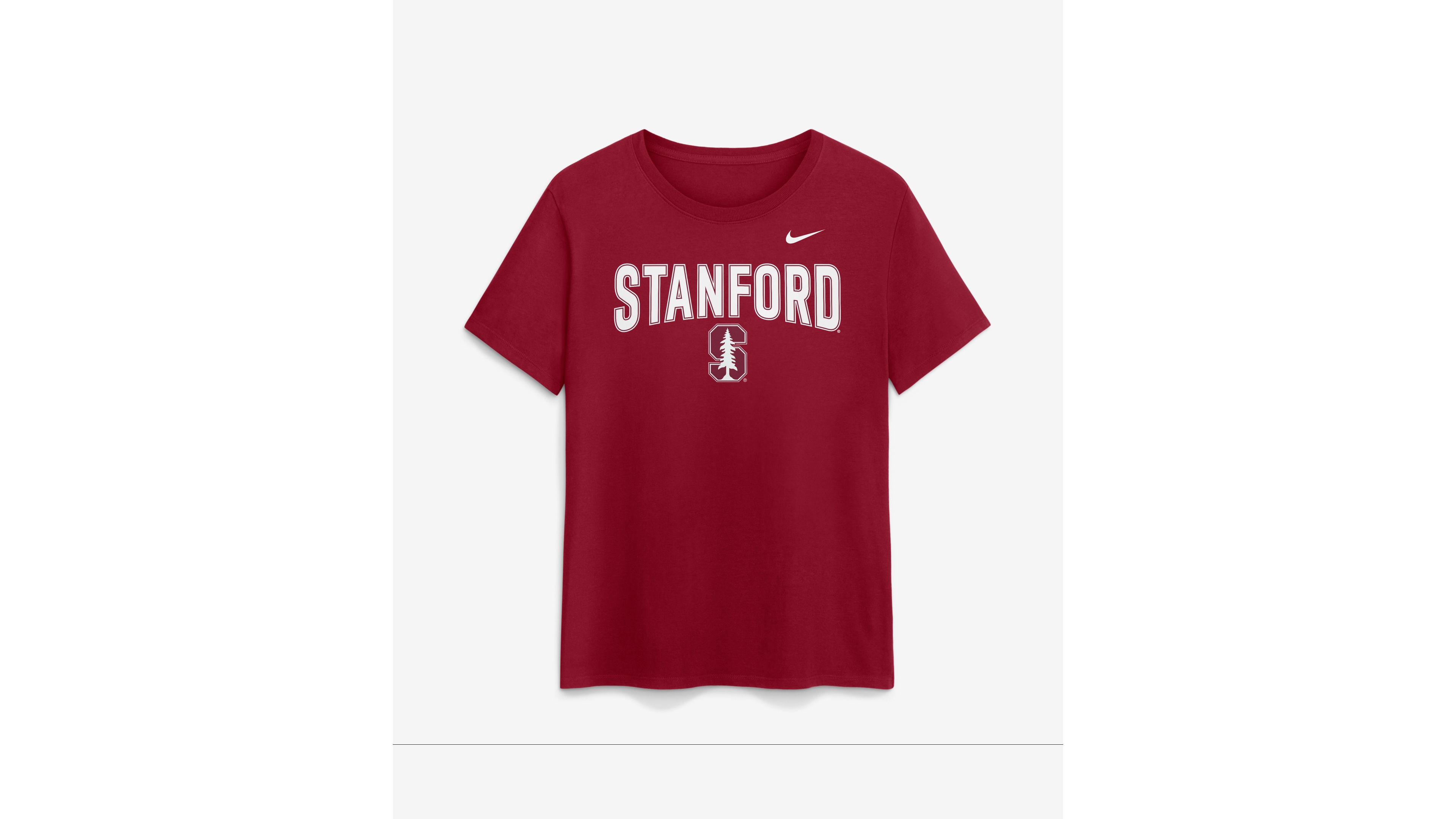 Nike Women's Cardinal Stanford Arch Logo T-Shirt