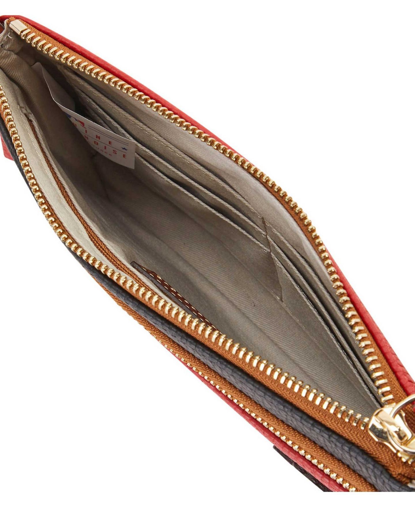 Женская сумка Dooney & Bourke Los Angeles Angels Infield Double-Zip Wristlet — фото 2