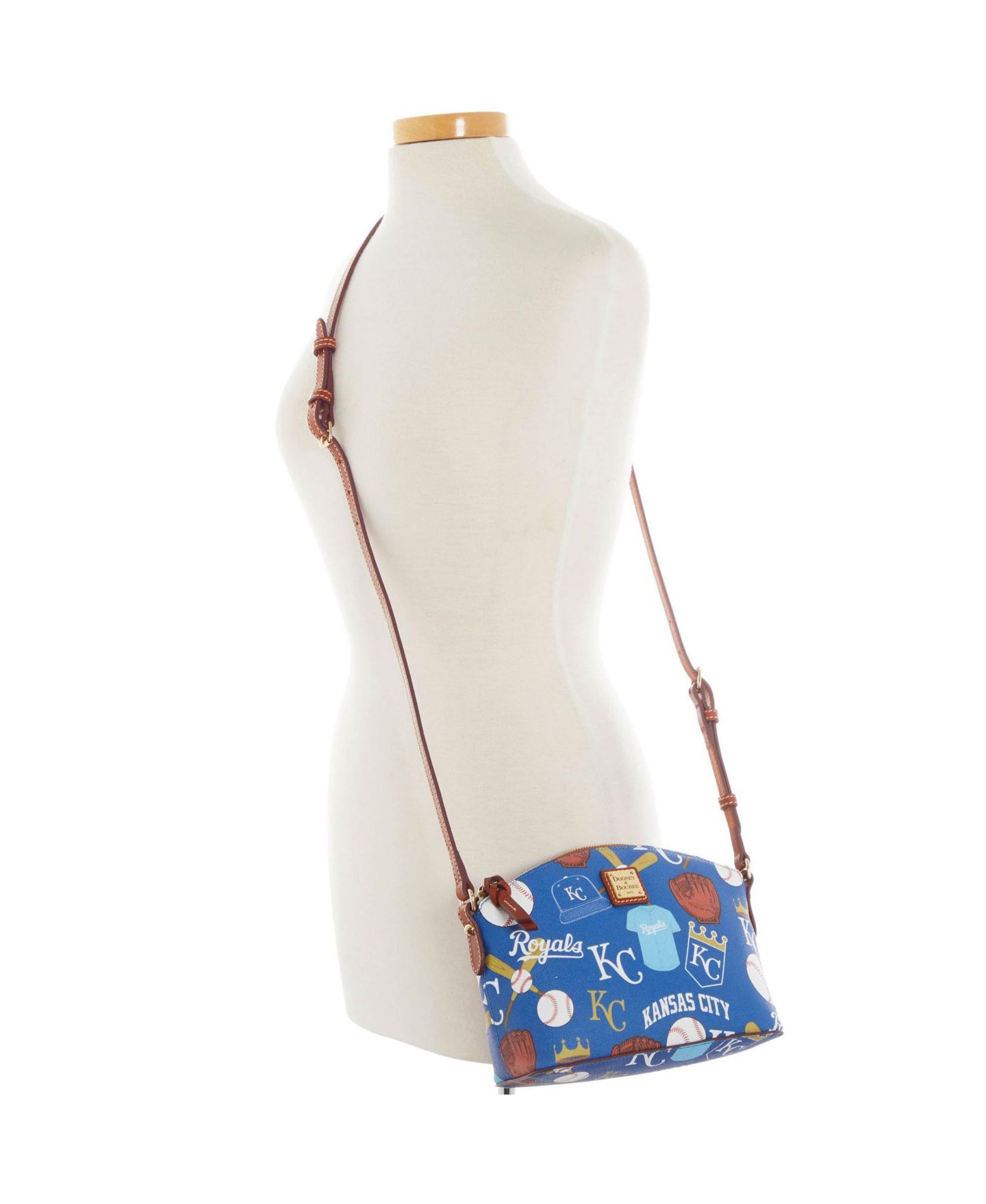 Женская сумка Dooney & Bourke Kansas City Royals Game Day Suki Crossbody — фото 3
