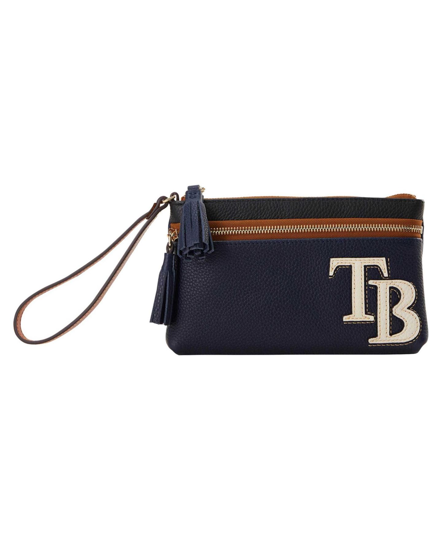 Женская сумка Dooney & Bourke Tampa Bay Rays Infield Double-Zip Wristlet — фото 3