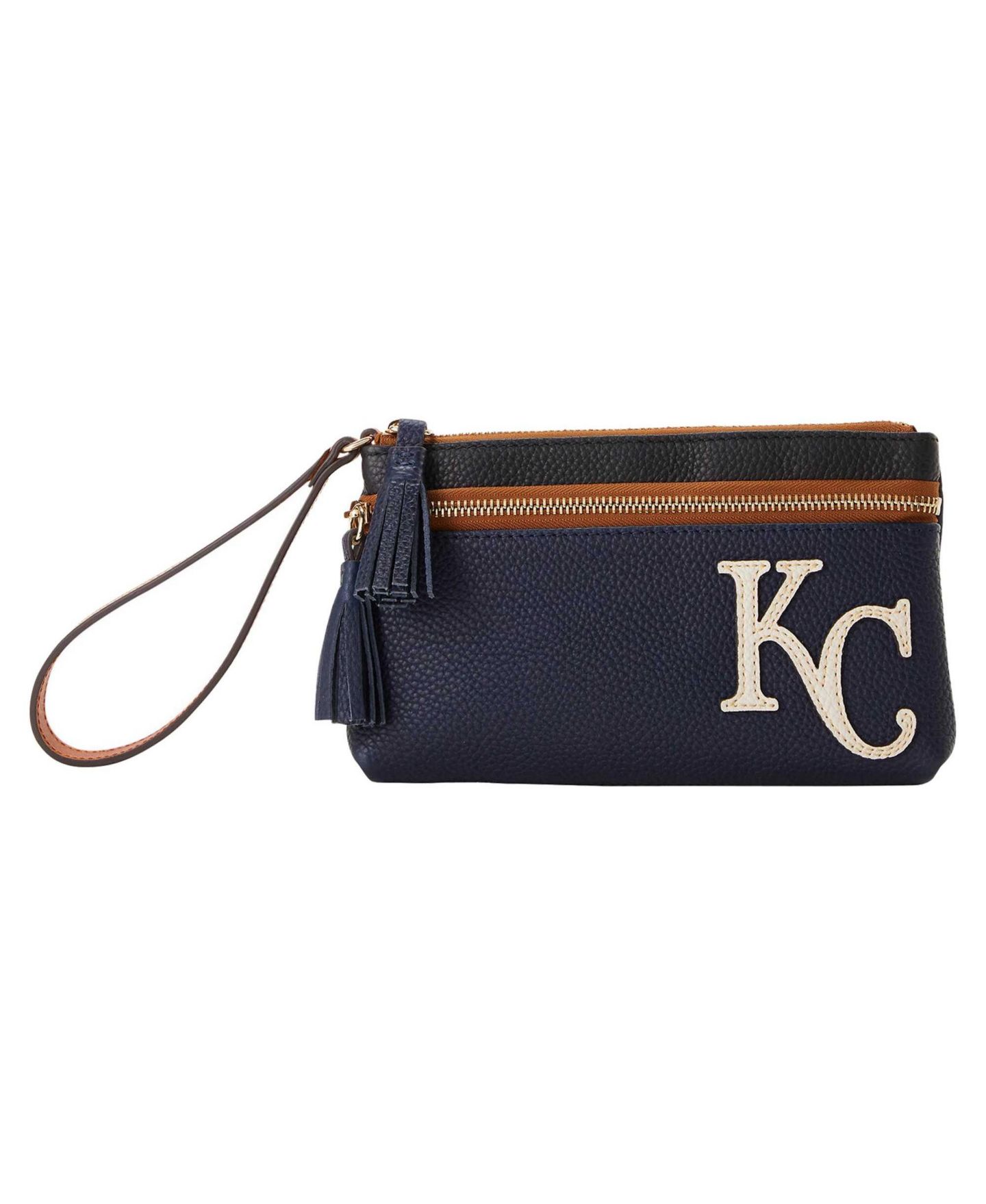 Женская сумка Dooney & Bourke Kansas City Royals Infield Double-Zip Wristlet — фото 3